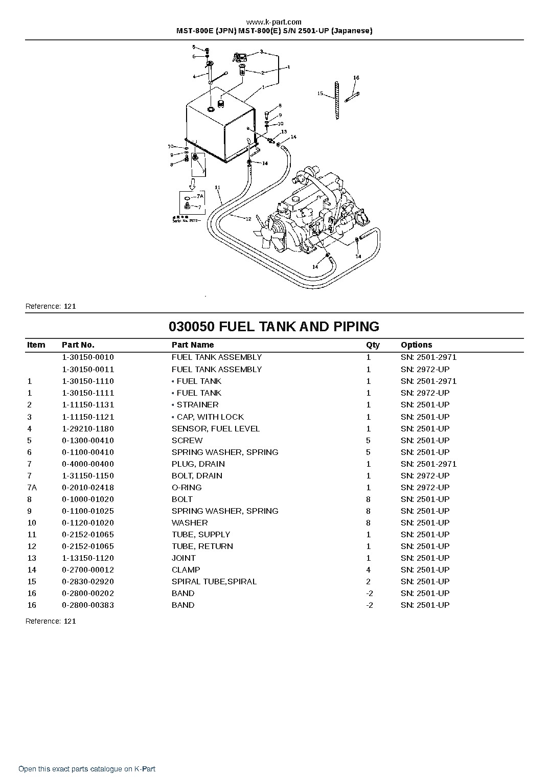 MST-800E (JPN) MST-800(E) S/N 2501-UP (Japanese) – sample page 7 MST-800E (JPN) MST-800(E) S/N 2501-UP (Japanese) – sample page 7