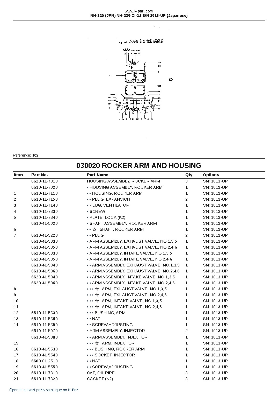 NH-220 (JPN) NH-220-CI-1J S/N 1013-UP (Japanese) – sample page 3 NH-220 (JPN) NH-220-CI-1J S/N 1013-UP (Japanese) – sample page 3