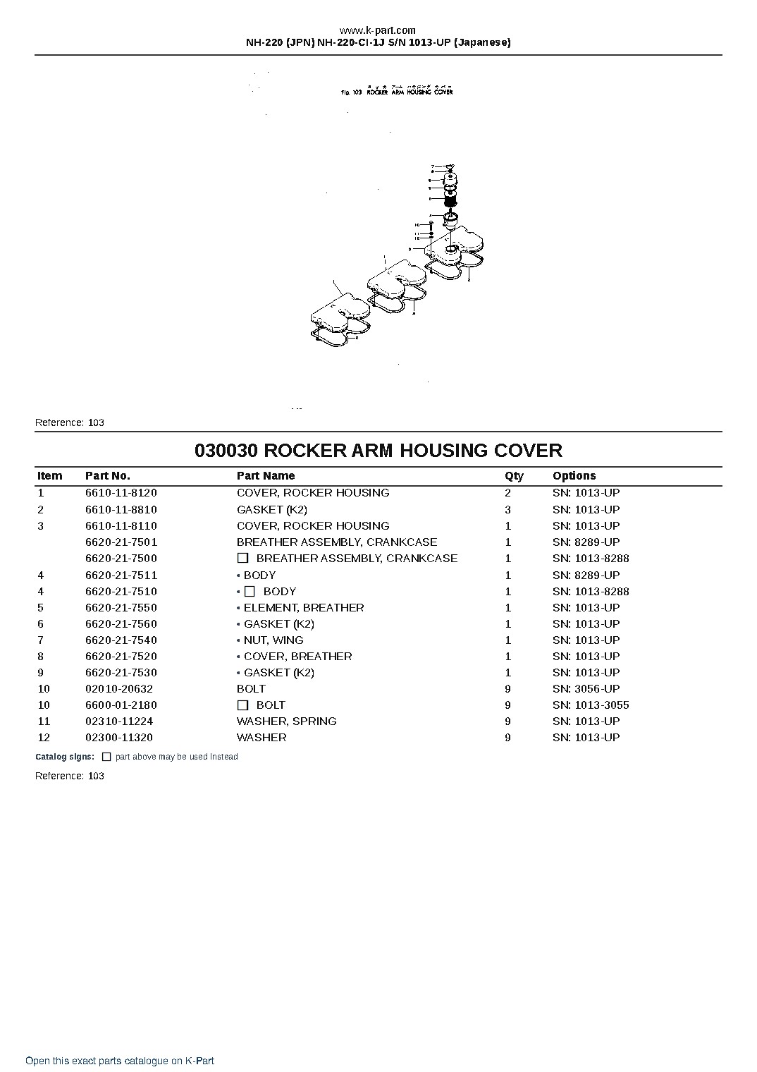 NH-220 (JPN) NH-220-CI-1J S/N 1013-UP (Japanese) – sample page 5 NH-220 (JPN) NH-220-CI-1J S/N 1013-UP (Japanese) – sample page 5
