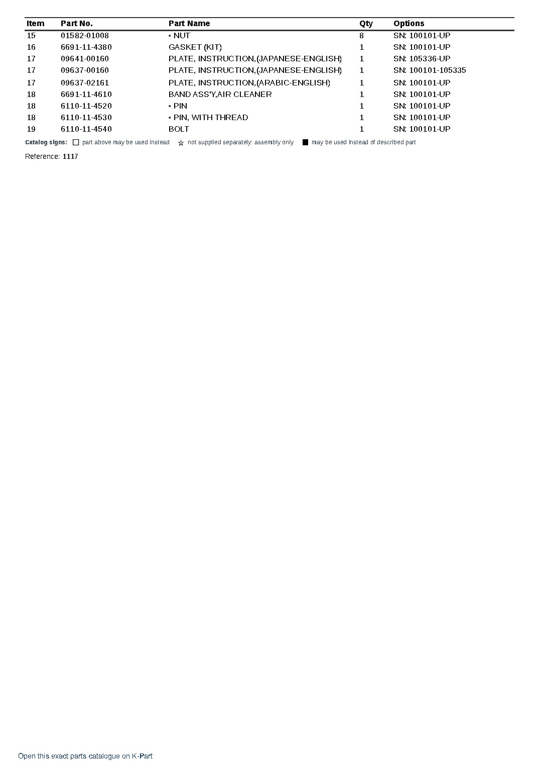 NH-220-CI-2Q S/N 100101-UP – sample page 10 NH-220-CI-2Q S/N 100101-UP – sample page 10