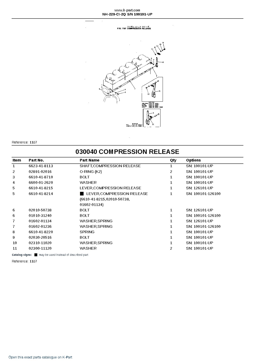 NH-220-CI-2Q S/N 100101-UP – sample page 6 NH-220-CI-2Q S/N 100101-UP – sample page 6