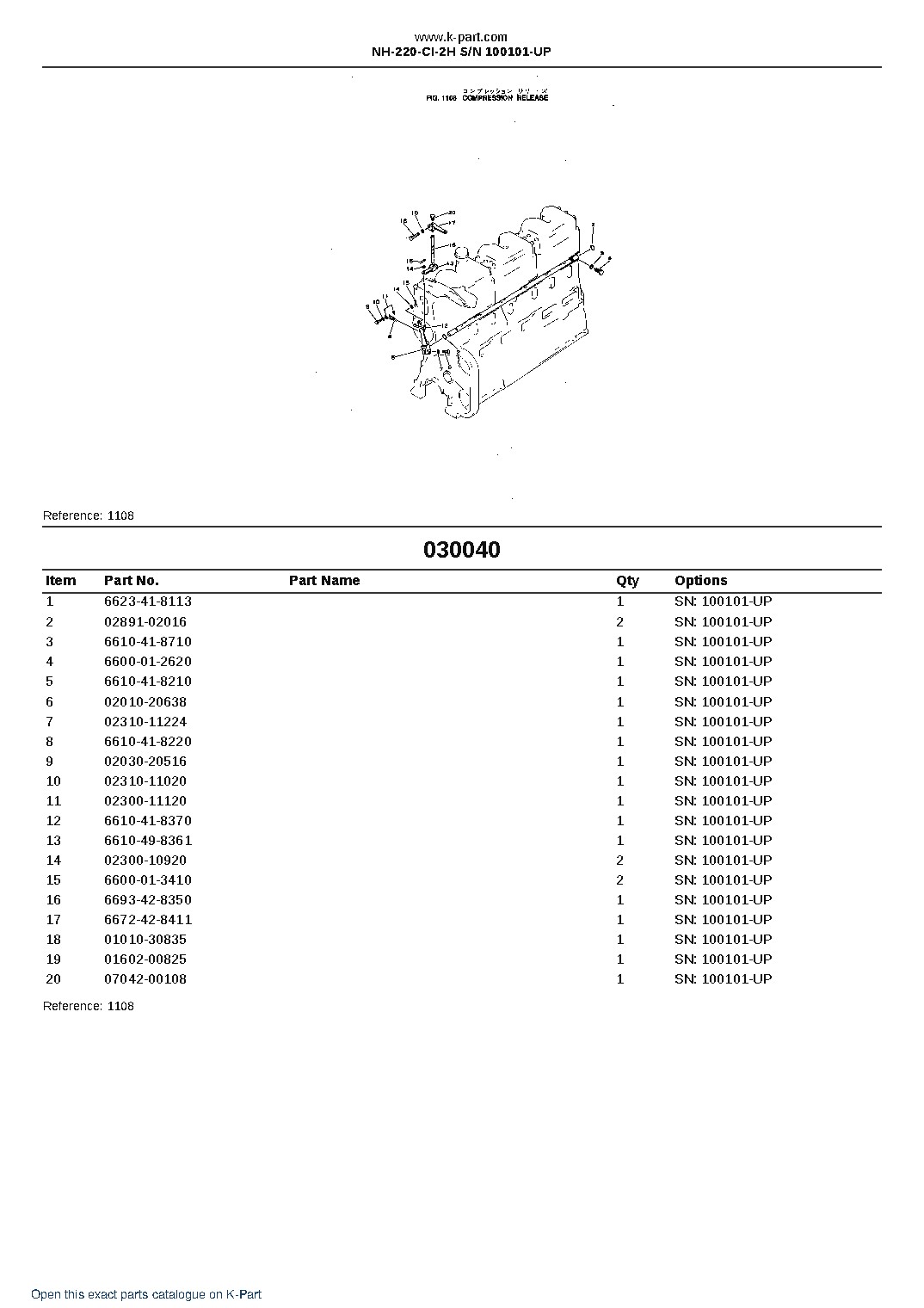 NH-220-CI-2H S/N 100101-UP – sample page 6