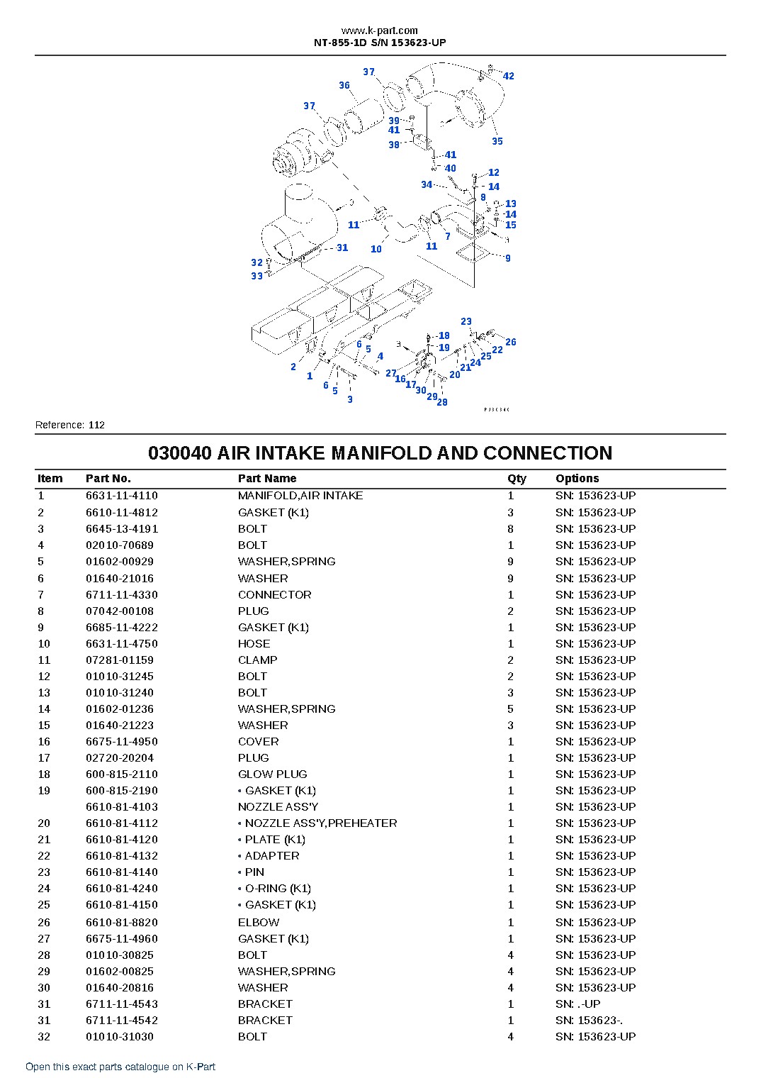 NT-855-1D S/N 153623-UP – sample page 6 NT-855-1D S/N 153623-UP – sample page 6