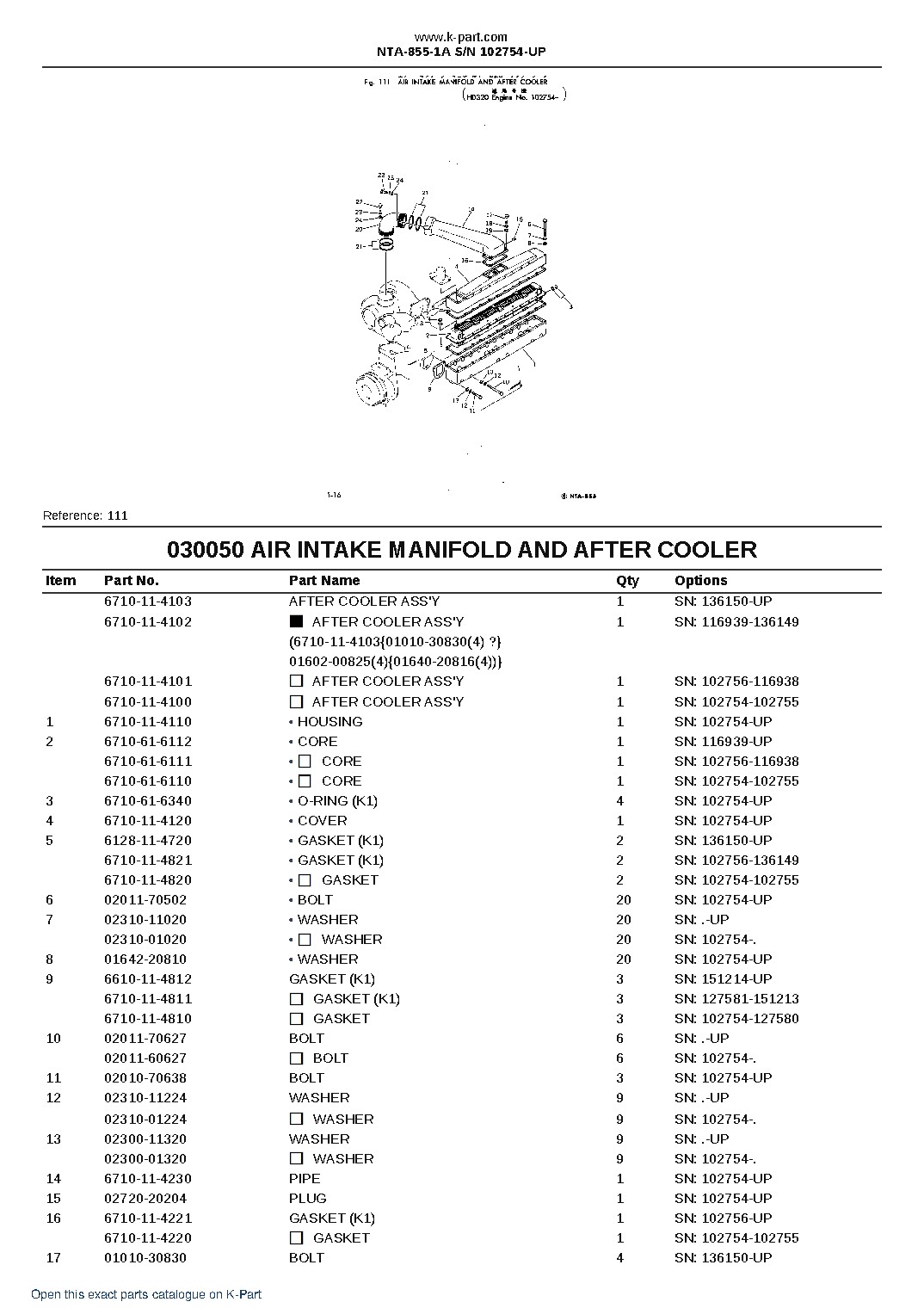 NTA-855-1A S/N 102754-UP – sample page 8