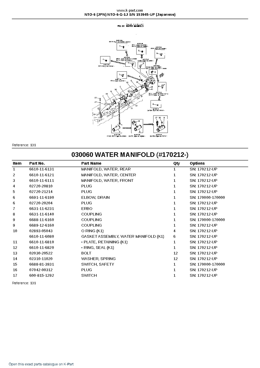 NTO-6 (JPN) NTO-6-G-1J S/N 153945-UP (Japanese) – sample page 8 NTO-6 (JPN) NTO-6-G-1J S/N 153945-UP (Japanese) – sample page 8