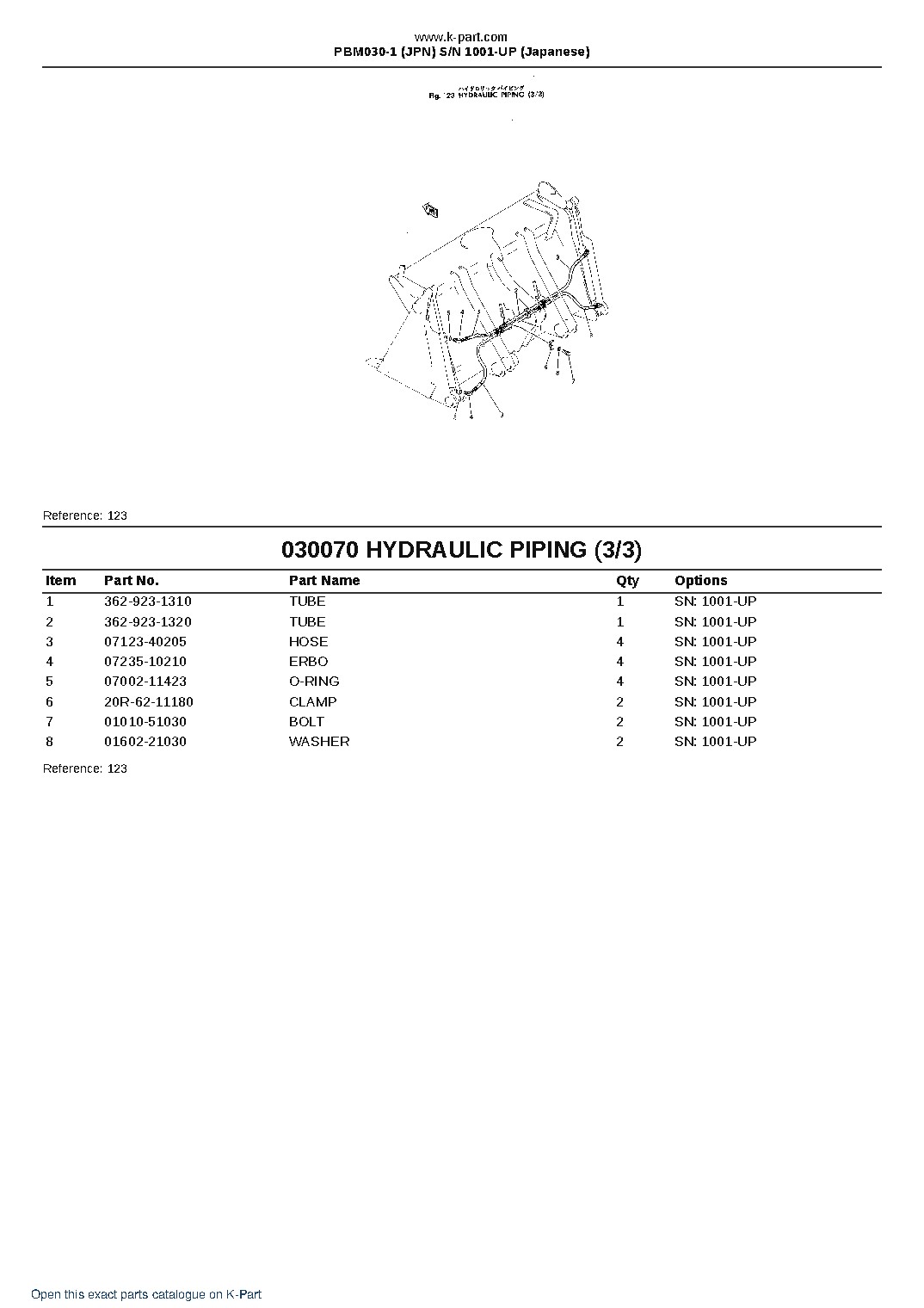 PBM030-1 (JPN)  S/N 1001-UP (Japanese) – sample page 8