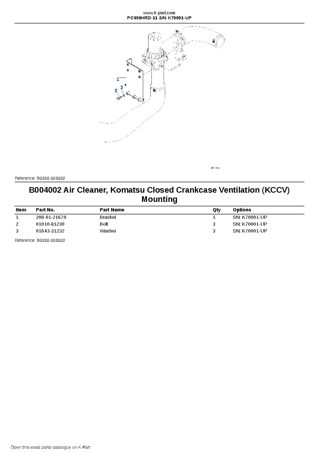 PC490HRD-11 S/N K70001-UP – sample page 5 PC490HRD-11 S/N K70001-UP – sample page 5