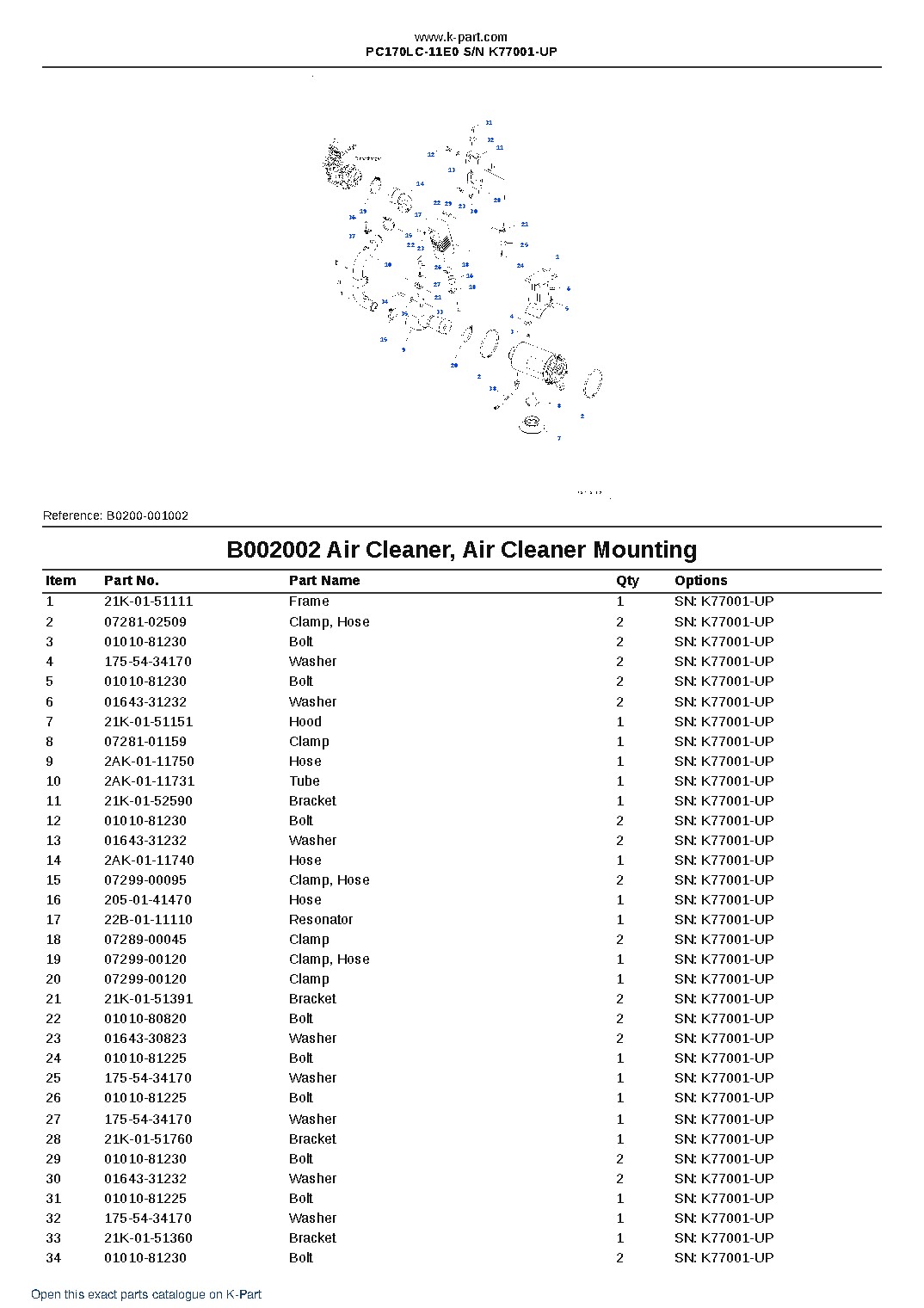 PC170LC-11E0 S/N K77001-UP – sample page 3