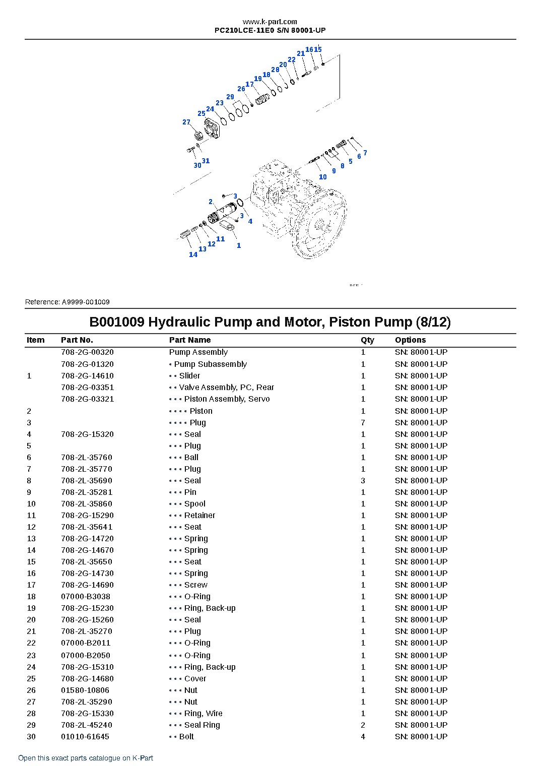 PC210LCE-11E0 S/N 80001-UP – sample page 10