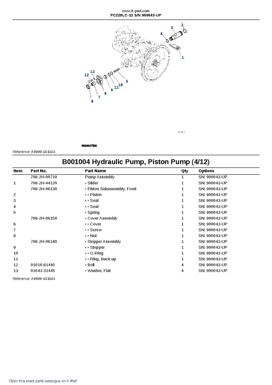 PC220LC-12 S/N 900043-UP – sample page 4 PC220LC-12 S/N 900043-UP – sample page 4