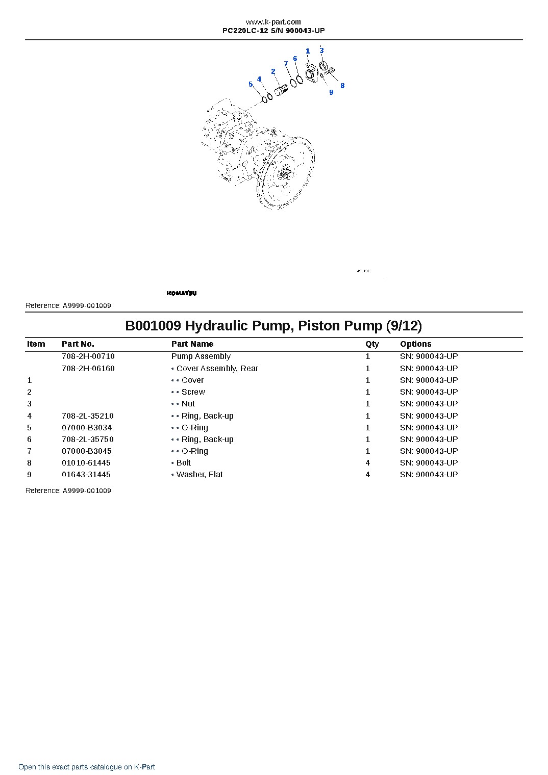 PC220LC-12 S/N 900043-UP – sample page 9 PC220LC-12 S/N 900043-UP – sample page 9