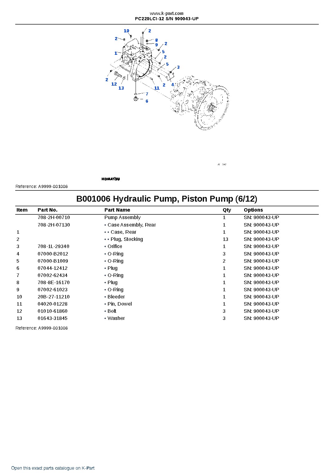 PC220LCI-12 S/N 900043-UP – sample page 6