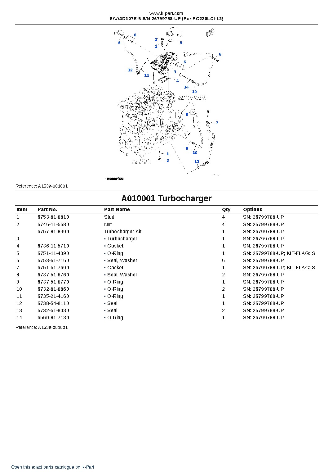 SAA4D107E-5 S/N 26799788-UP (For PC220LCI-12) – sample page 10 SAA4D107E-5 S/N 26799788-UP (For PC220LCI-12) – sample page 10