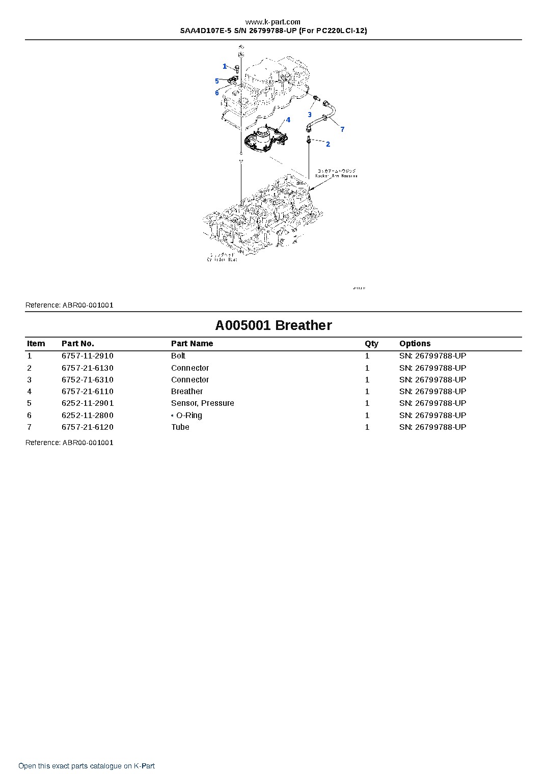 SAA4D107E-5 S/N 26799788-UP (For PC220LCI-12) – sample page 5 SAA4D107E-5 S/N 26799788-UP (For PC220LCI-12) – sample page 5