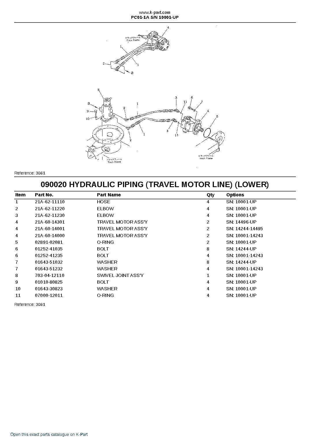 PC01-1A S/N 10001-UP – sample page 10