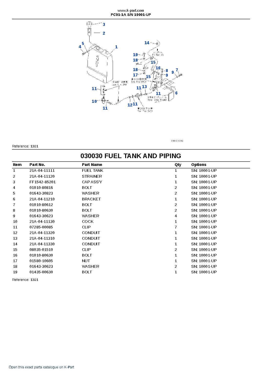 PC01-1A S/N 10001-UP – sample page 3