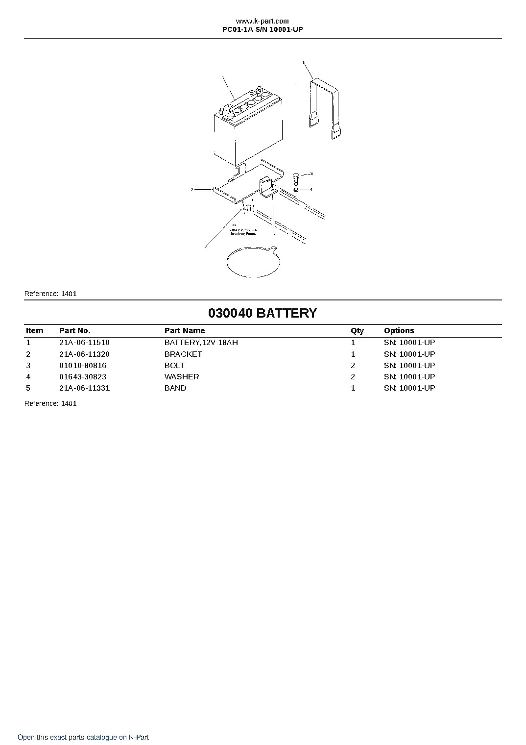 PC01-1A S/N 10001-UP – sample page 4