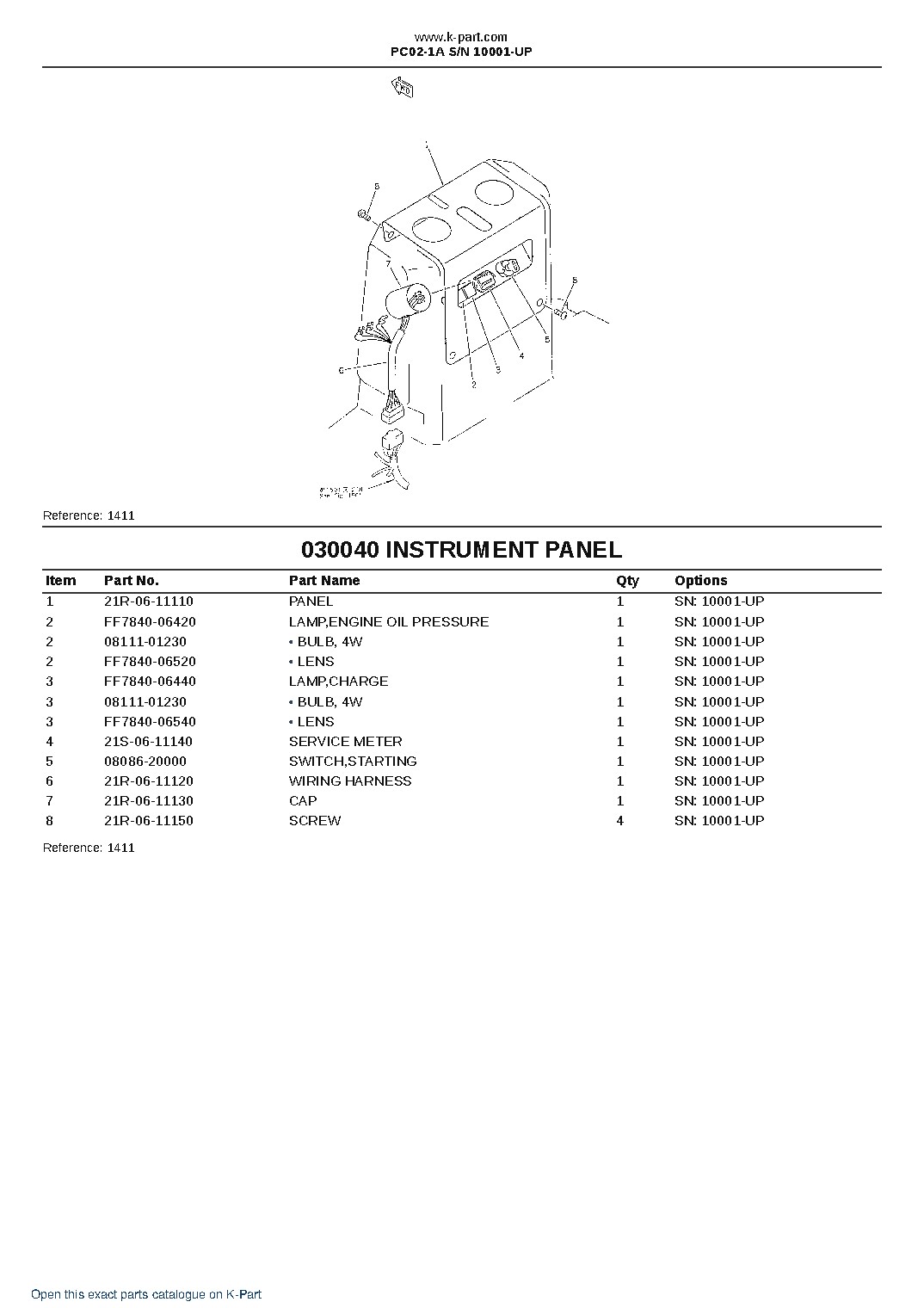 PC02-1A S/N 10001-UP – sample page 4 PC02-1A S/N 10001-UP – sample page 4