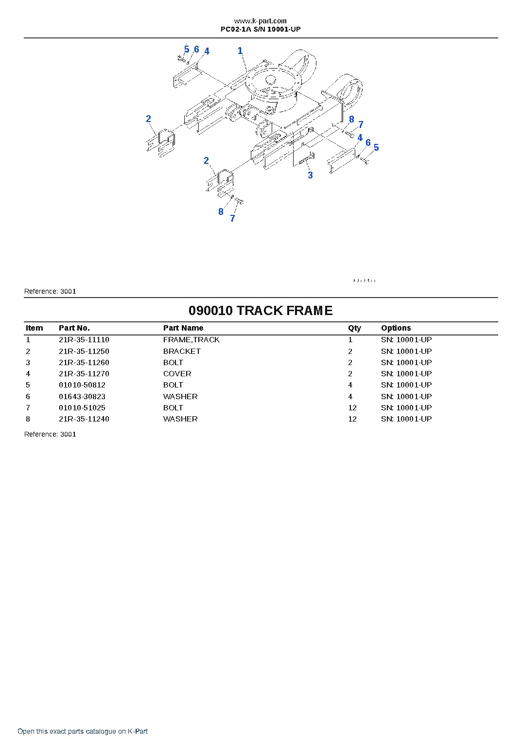 PC02-1A S/N 10001-UP – sample page 8 PC02-1A S/N 10001-UP – sample page 8