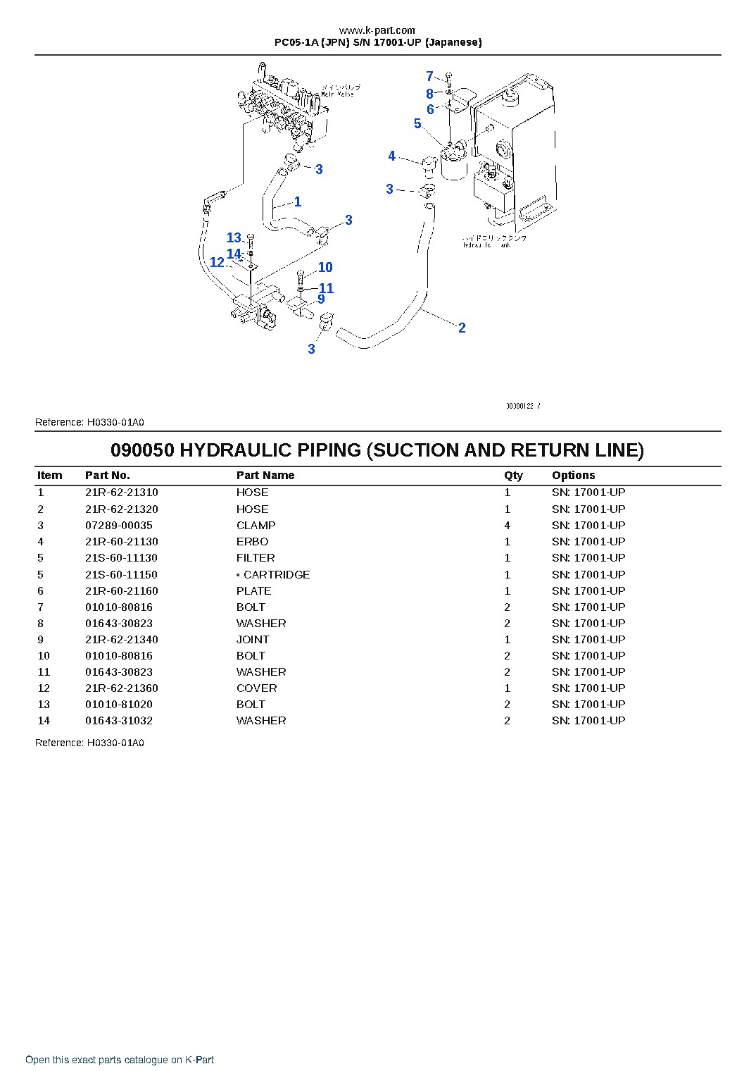 PC05-1A (JPN)  S/N 17001-UP (Japanese) – sample page 10