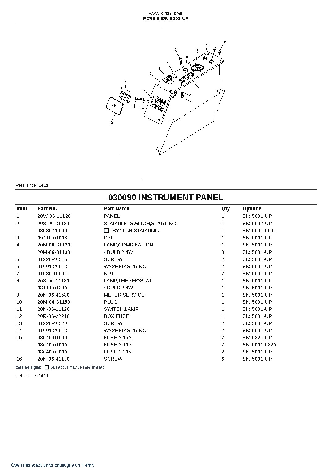 PC05-6 S/N 5001-UP – sample page 10 PC05-6 S/N 5001-UP – sample page 10