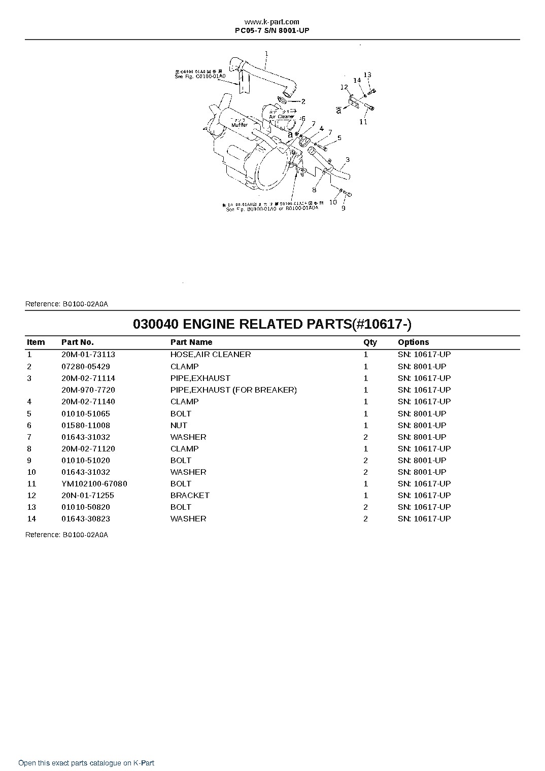 PC05-7 S/N 8001-UP – sample page 4 PC05-7 S/N 8001-UP – sample page 4