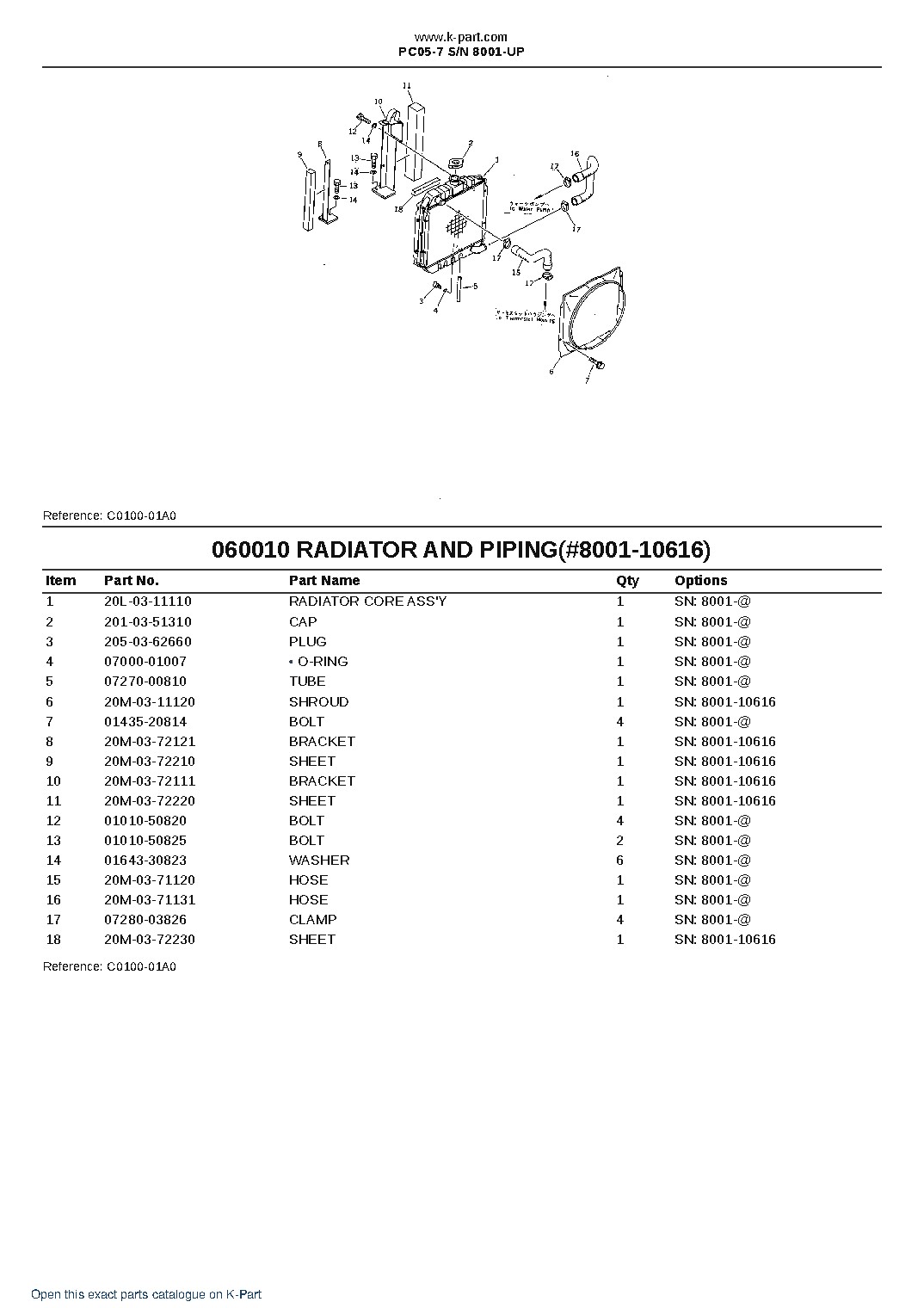 PC05-7 S/N 8001-UP – sample page 7 PC05-7 S/N 8001-UP – sample page 7