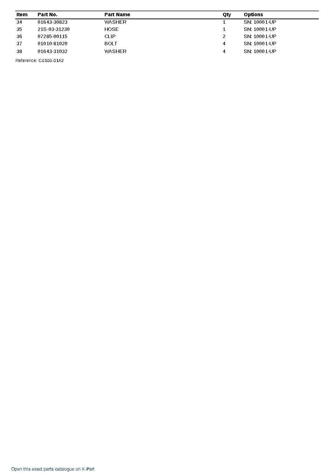 PC09-1 S/N 10001-UP (KUE Spec.) – sample page 6 PC09-1 S/N 10001-UP (KUE Spec.) – sample page 6