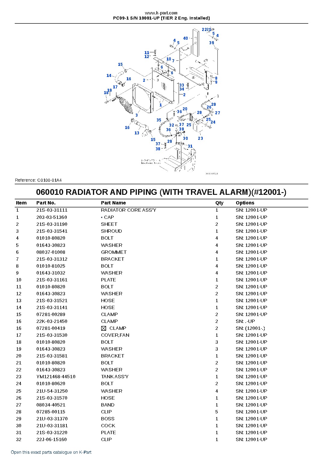 PC09-1 S/N 10001-UP (TIER 2 Eng. Installed) – sample page 7 PC09-1 S/N 10001-UP (TIER 2 Eng. Installed) – sample page 7