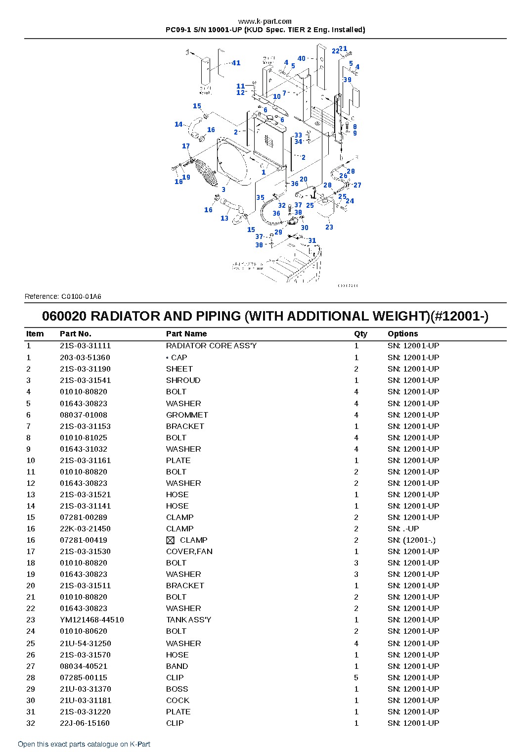 PC09-1 S/N 10001-UP (KUD Spec. TIER 2 Eng. Installed) – sample page 9 PC09-1 S/N 10001-UP (KUD Spec. TIER 2 Eng. Installed) – sample page 9