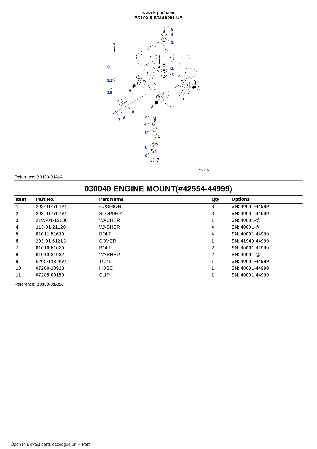 PC100-6 S/N 40001-UP – sample page 4 PC100-6 S/N 40001-UP – sample page 4