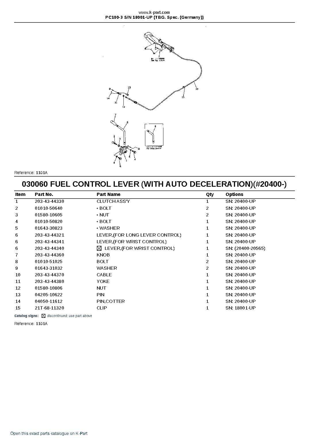 PC100-3 S/N 18001-UP (TBG. Spec. (Germany)) – sample page 7