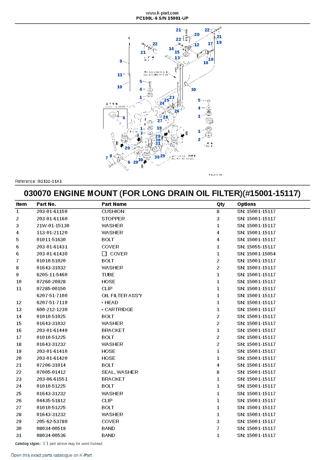 PC100L-6 S/N 15001-UP – sample page 7