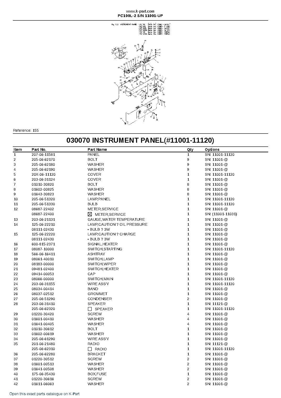 PC100L-2 S/N 11001-UP – sample page 9