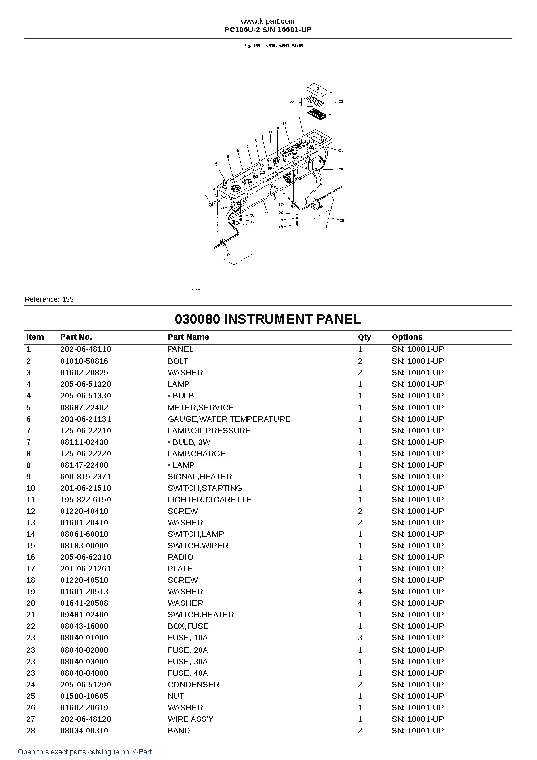 PC100U-2 S/N 10001-UP – sample page 10