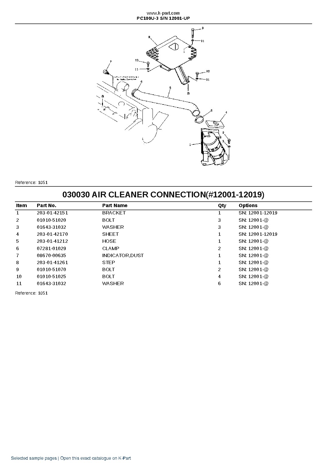 PC100U-3 S/N 12001-UP – sample page 3 PC100U-3 S/N 12001-UP – sample page 3