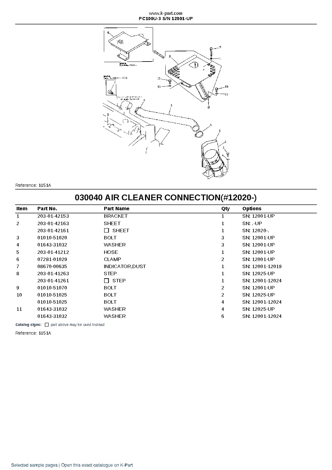 PC100U-3 S/N 12001-UP – sample page 4 PC100U-3 S/N 12001-UP – sample page 4