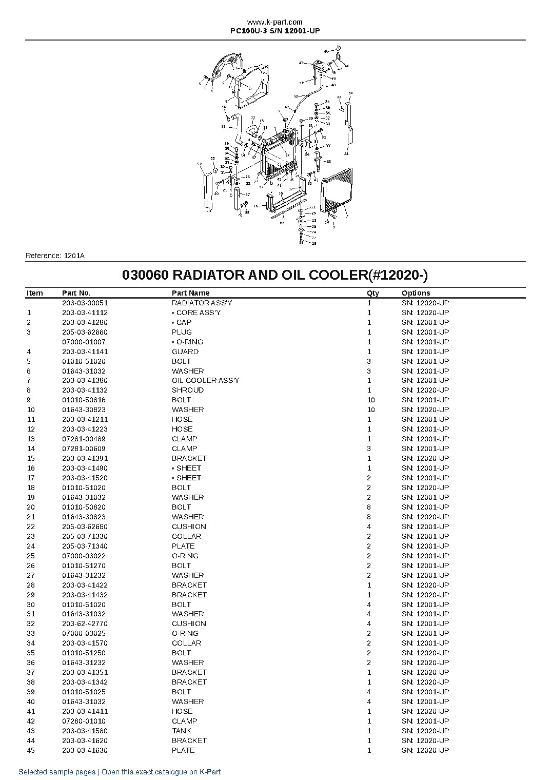 PC100U-3 S/N 12001-UP – sample page 7 PC100U-3 S/N 12001-UP – sample page 7