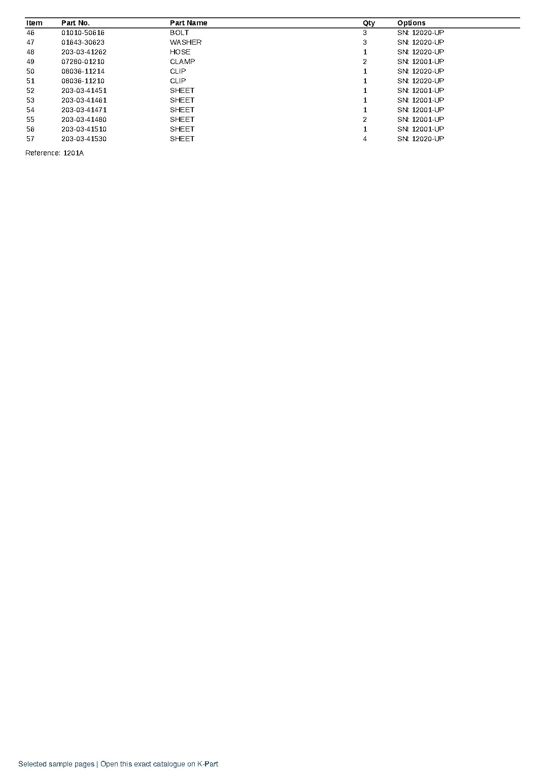 PC100U-3 S/N 12001-UP – sample page 8 PC100U-3 S/N 12001-UP – sample page 8