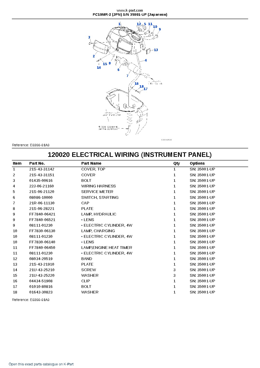 PC10MR-2 (JPN) S/N 35001-UP (Japanese) – sample page 10 PC10MR-2 (JPN) S/N 35001-UP (Japanese) – sample page 10