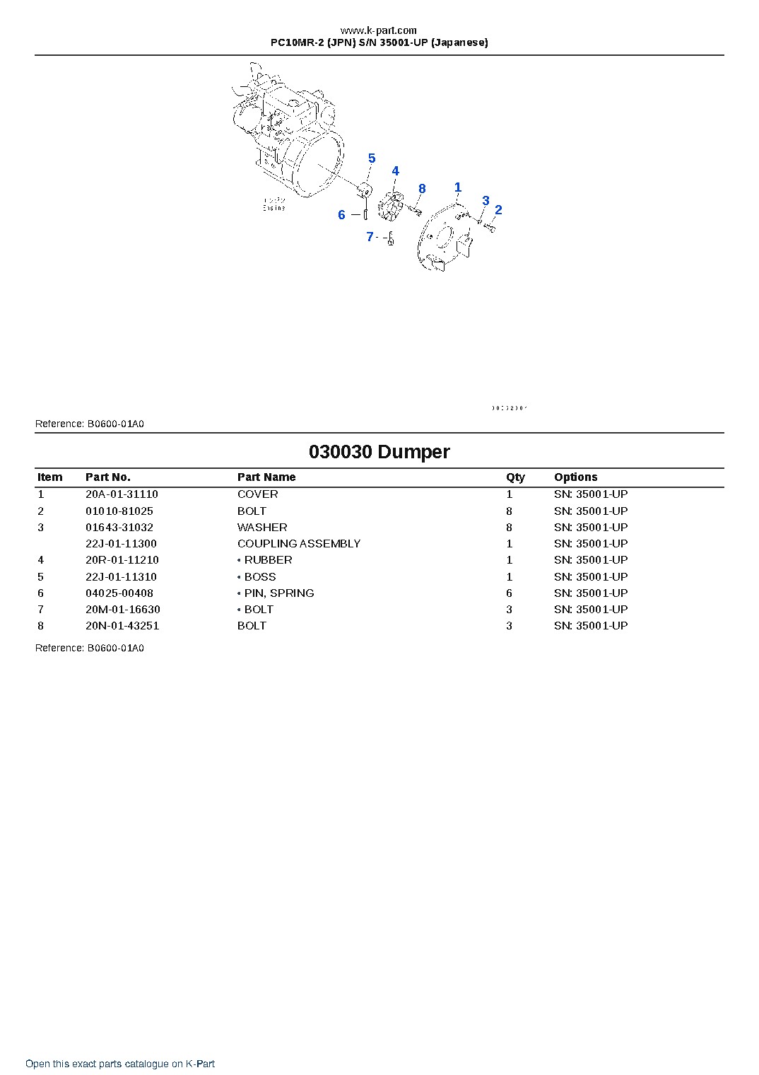PC10MR-2 (JPN) S/N 35001-UP (Japanese) – sample page 3 PC10MR-2 (JPN) S/N 35001-UP (Japanese) – sample page 3