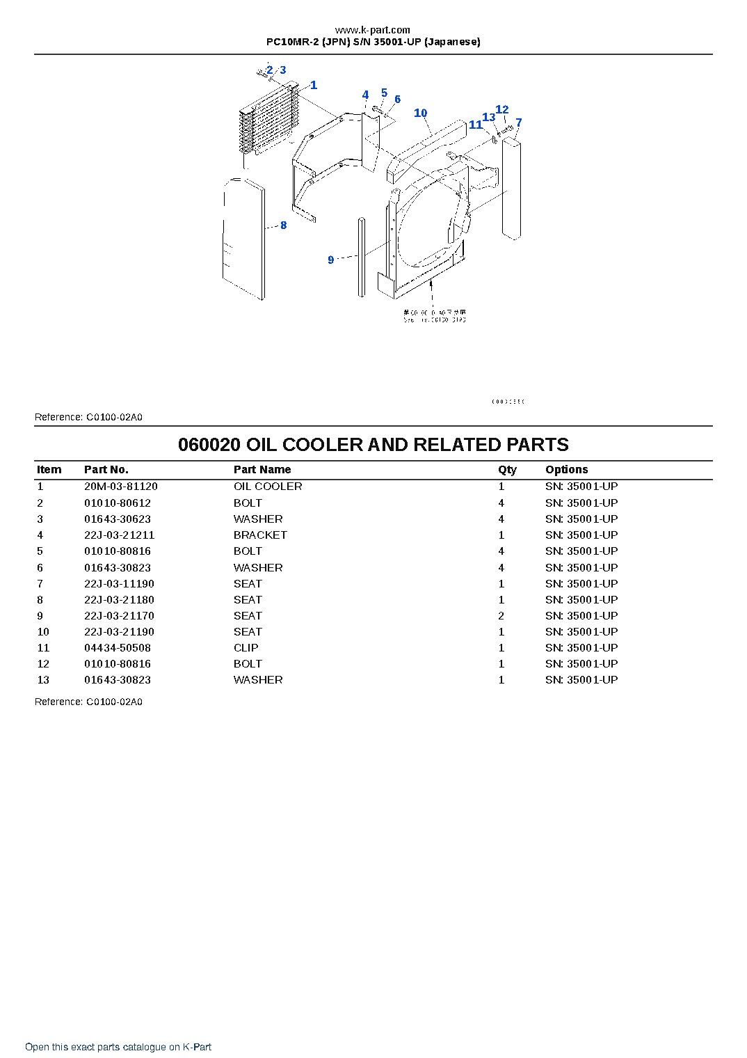PC10MR-2 (JPN) S/N 35001-UP (Japanese) – sample page 6 PC10MR-2 (JPN) S/N 35001-UP (Japanese) – sample page 6