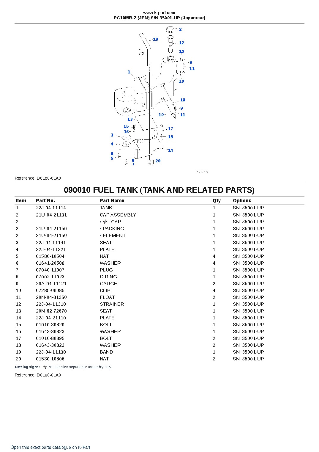 PC10MR-2 (JPN) S/N 35001-UP (Japanese) – sample page 7 PC10MR-2 (JPN) S/N 35001-UP (Japanese) – sample page 7