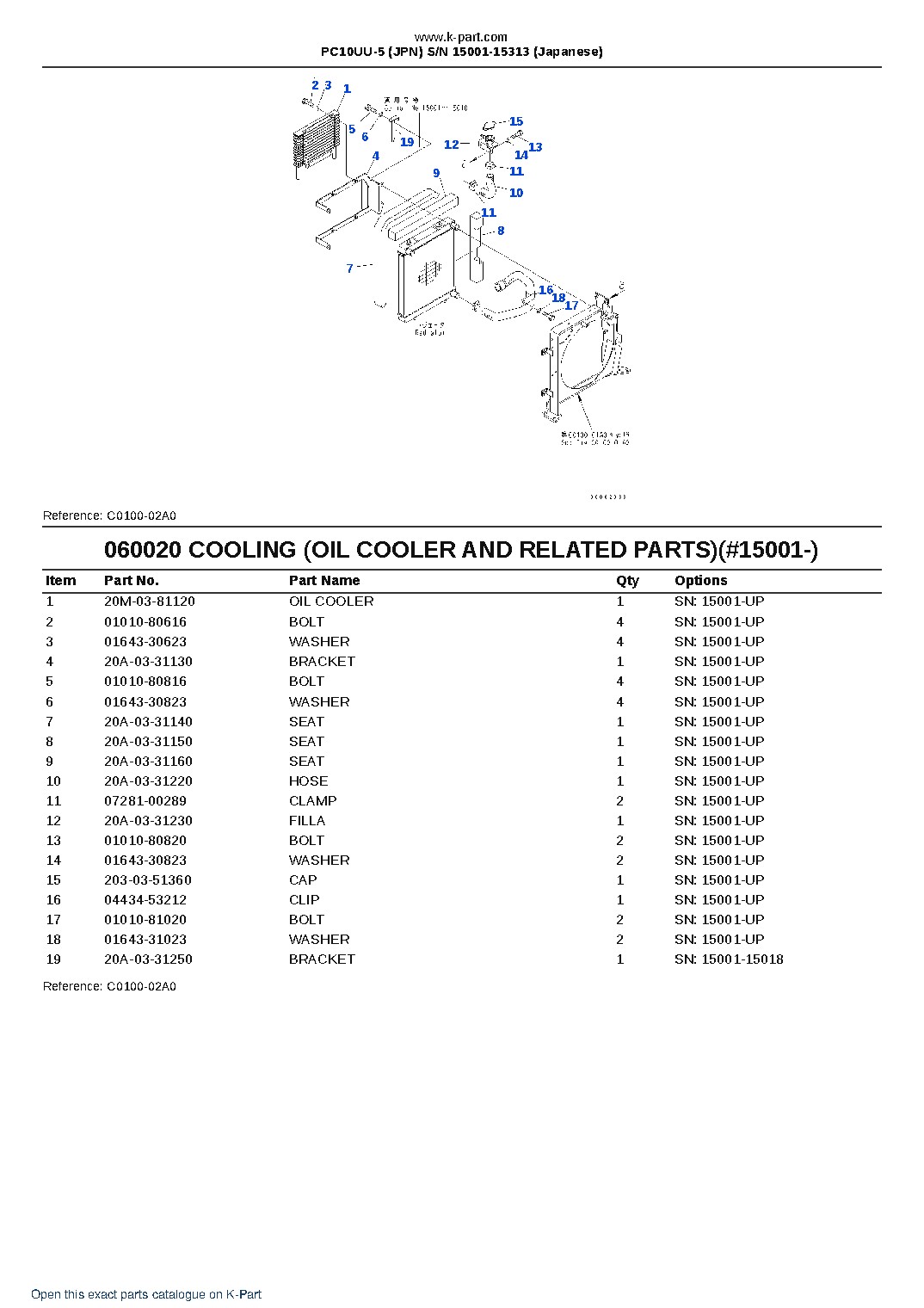 PC10UU-5 (JPN) S/N 15001-15313 (Japanese) – sample page 5 PC10UU-5 (JPN) S/N 15001-15313 (Japanese) – sample page 5