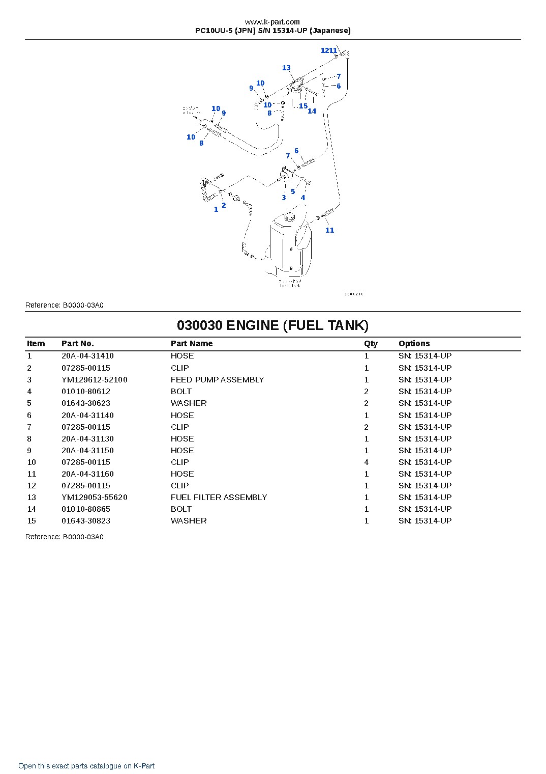 PC10UU-5 (JPN) S/N 15314-UP (Japanese) – sample page 3 PC10UU-5 (JPN) S/N 15314-UP (Japanese) – sample page 3
