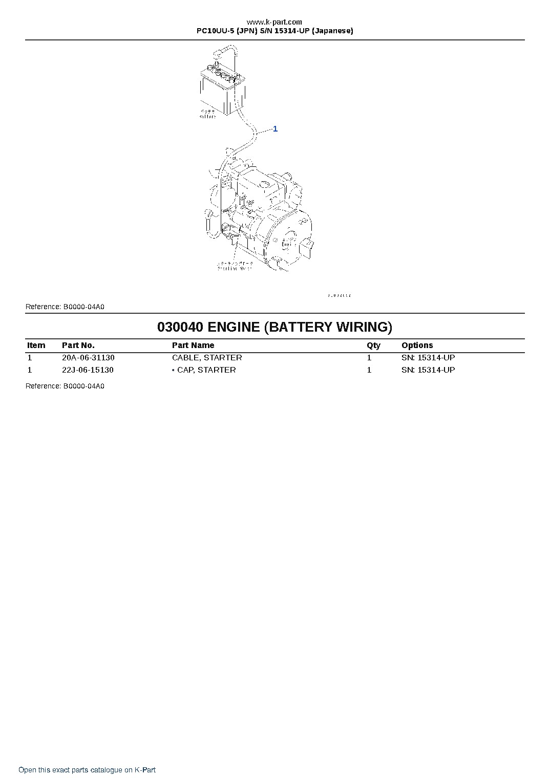 PC10UU-5 (JPN) S/N 15314-UP (Japanese) – sample page 4 PC10UU-5 (JPN) S/N 15314-UP (Japanese) – sample page 4