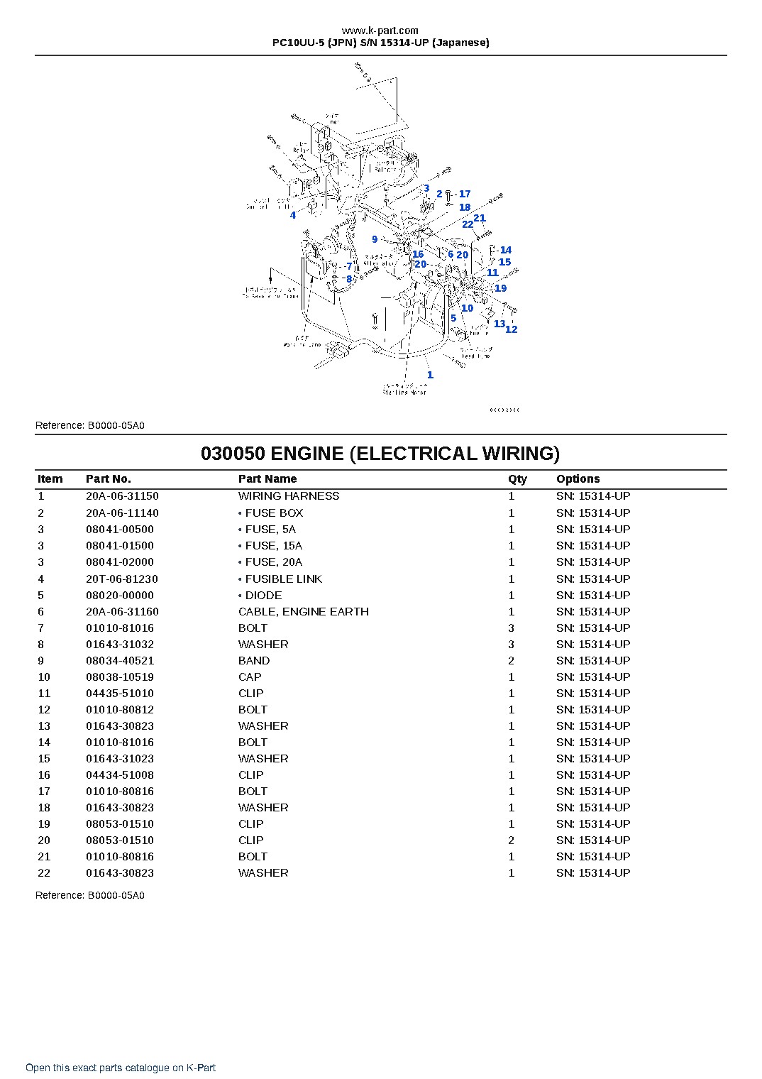 PC10UU-5 (JPN) S/N 15314-UP (Japanese) – sample page 5 PC10UU-5 (JPN) S/N 15314-UP (Japanese) – sample page 5