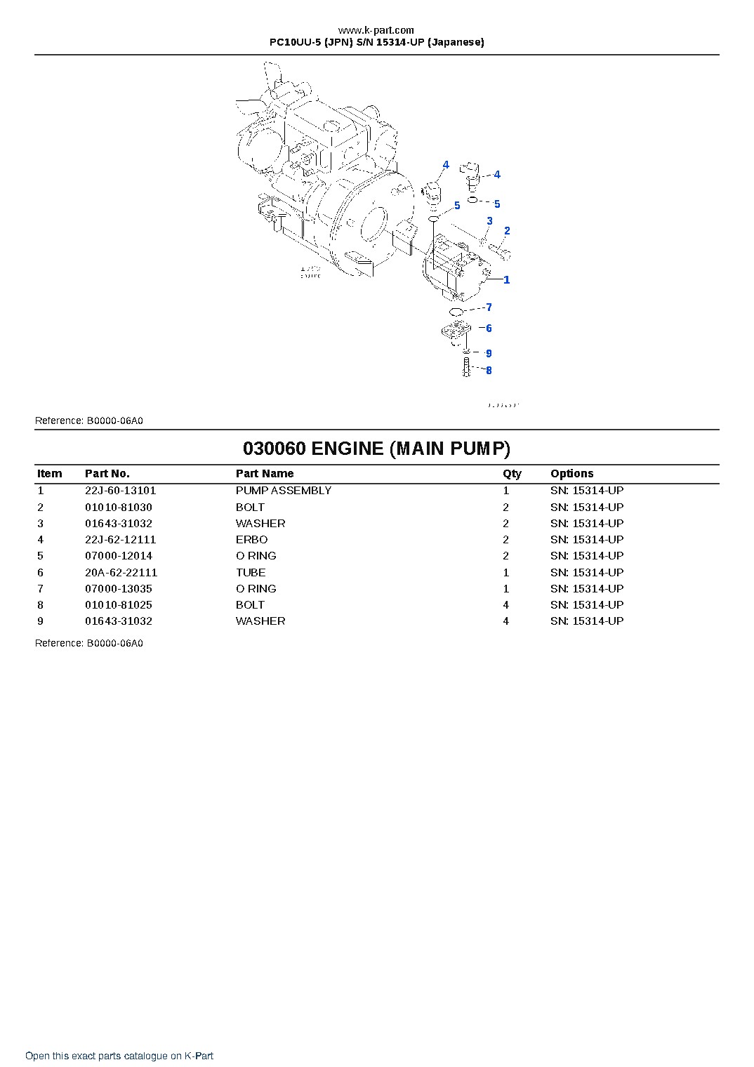 PC10UU-5 (JPN) S/N 15314-UP (Japanese) – sample page 6 PC10UU-5 (JPN) S/N 15314-UP (Japanese) – sample page 6