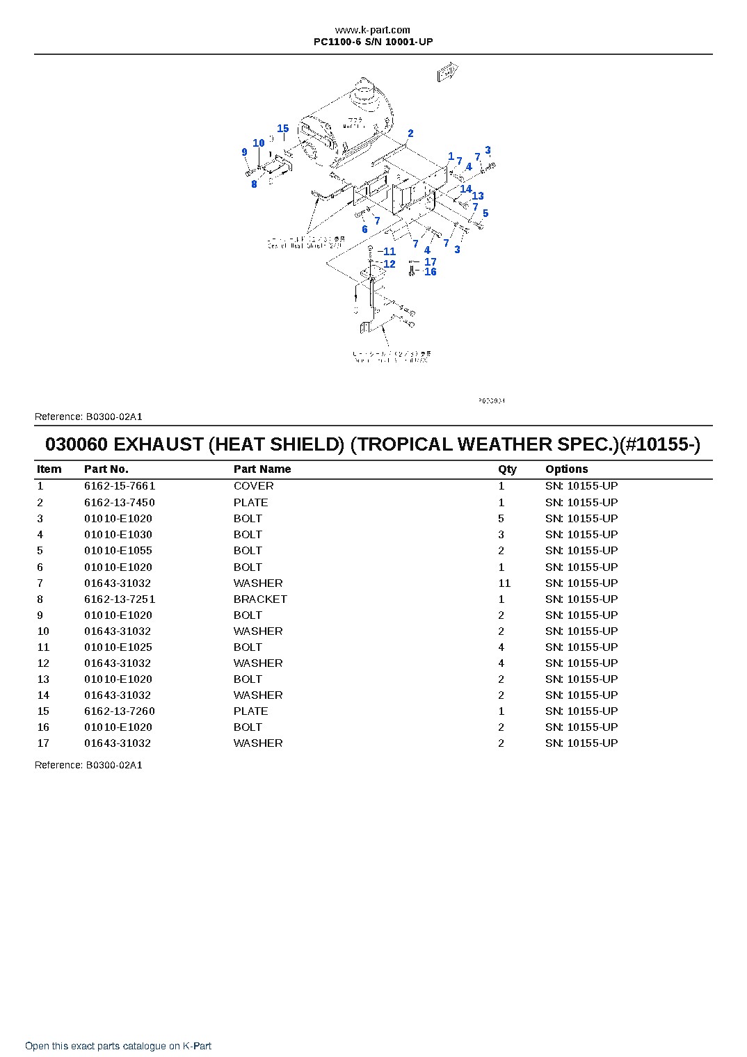 PC1100-6 S/N 10001-UP – sample page 10 PC1100-6 S/N 10001-UP – sample page 10
