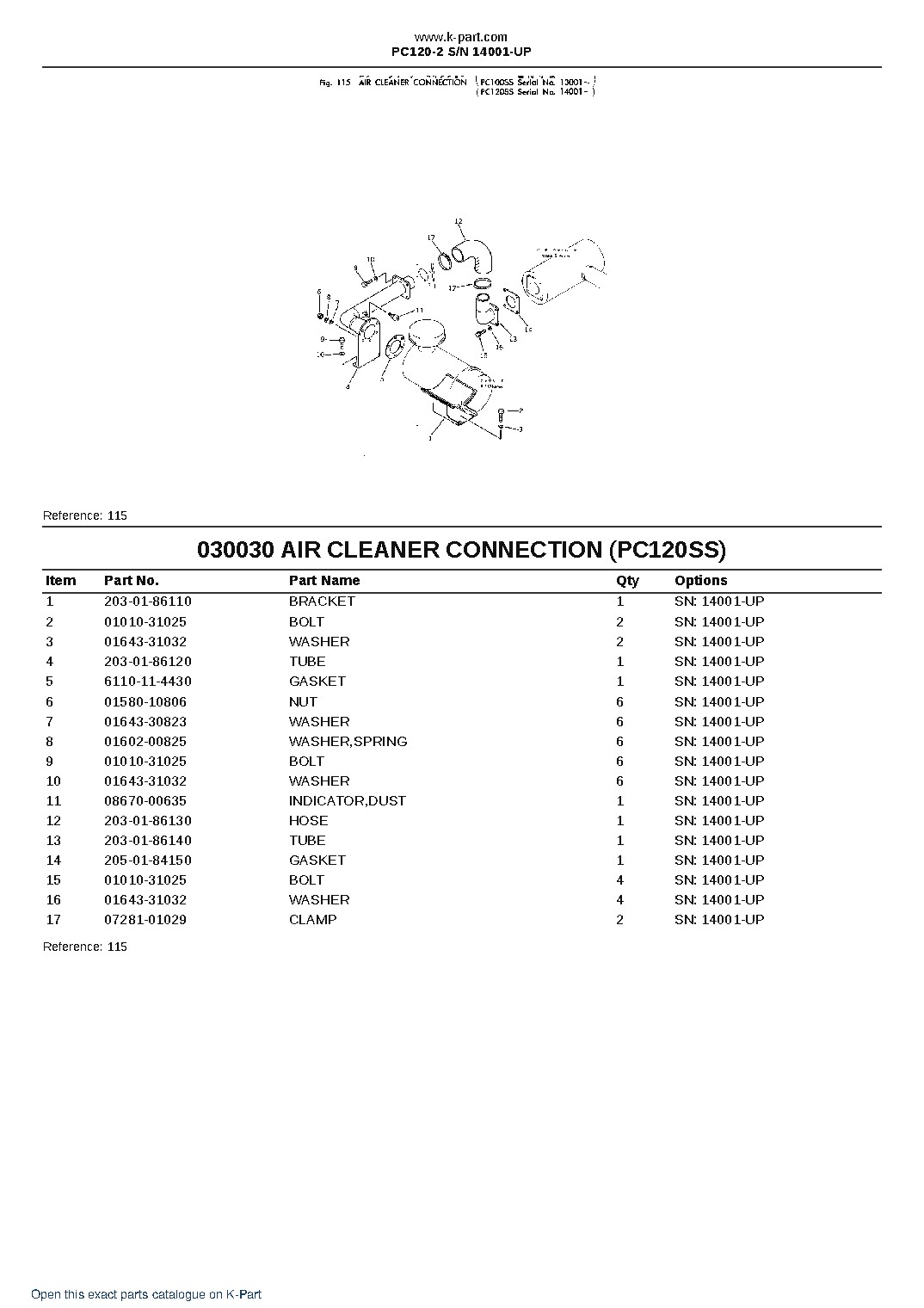 PC120-2 S/N 14001-UP – sample page 3